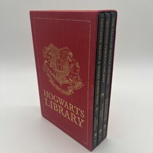 The Hogwarts Library Box Set Of 3 by Rowlings - Fast Shipping